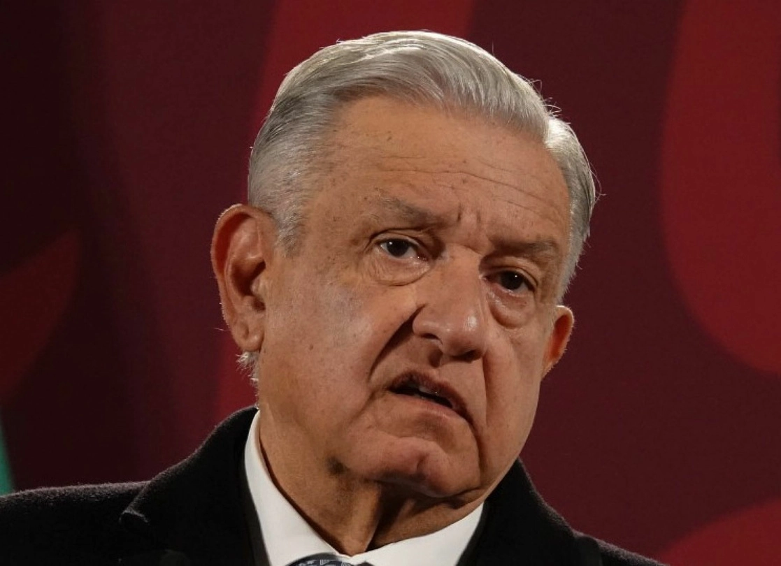 El presidente Andrés Manuel López Obrador, durante su conferencia de prensa de estas mañana. Foto Cuartoscuro 