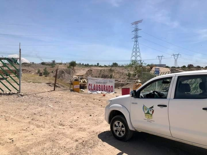 El gobierno de Hidalgo ordenó la clausura definitiva del basurero de la empresa Esmex. Foto La Jornada