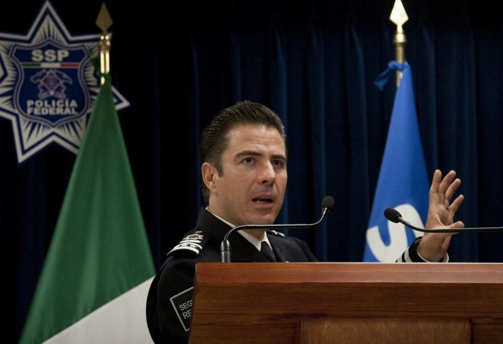  Luis Cárdenas Palomino, Titular de la División de Seguridad Regional en Secretaria de Seguridad Pública, en el gobierno de Felipe Calderón. Foto Cuartoscuro / Archivo