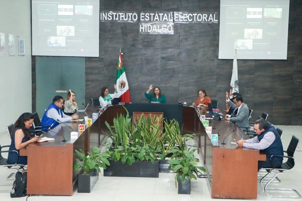 La determinación del IEEH resaltó la importancia de la propiedad de los eslogans en las estrategias electorales, el 14 de abril de 2024. Foto Ricardo Montoya