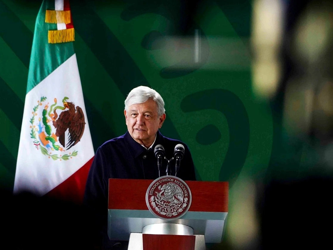 El presidente Andrés Manuel López Obrador durante conferencia de prensa matutina. Foto Presidencia
