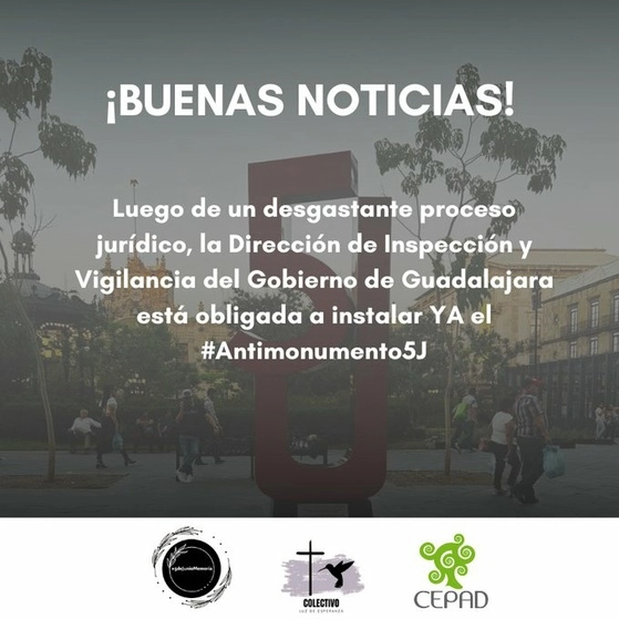 Los colectivos celebraron la orden judicial en sus redes.