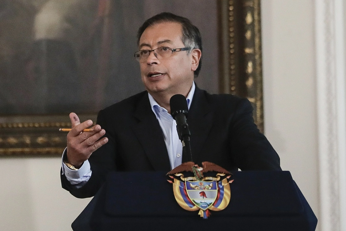 Gustavo Petro, Presidente de Colombia. Foto Ap