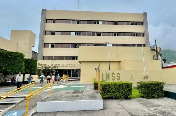 Hospital del IMSS. Foto tomada de https://www.facebook.com/IMSSDELEGACIONNAYARIT / Archivo
