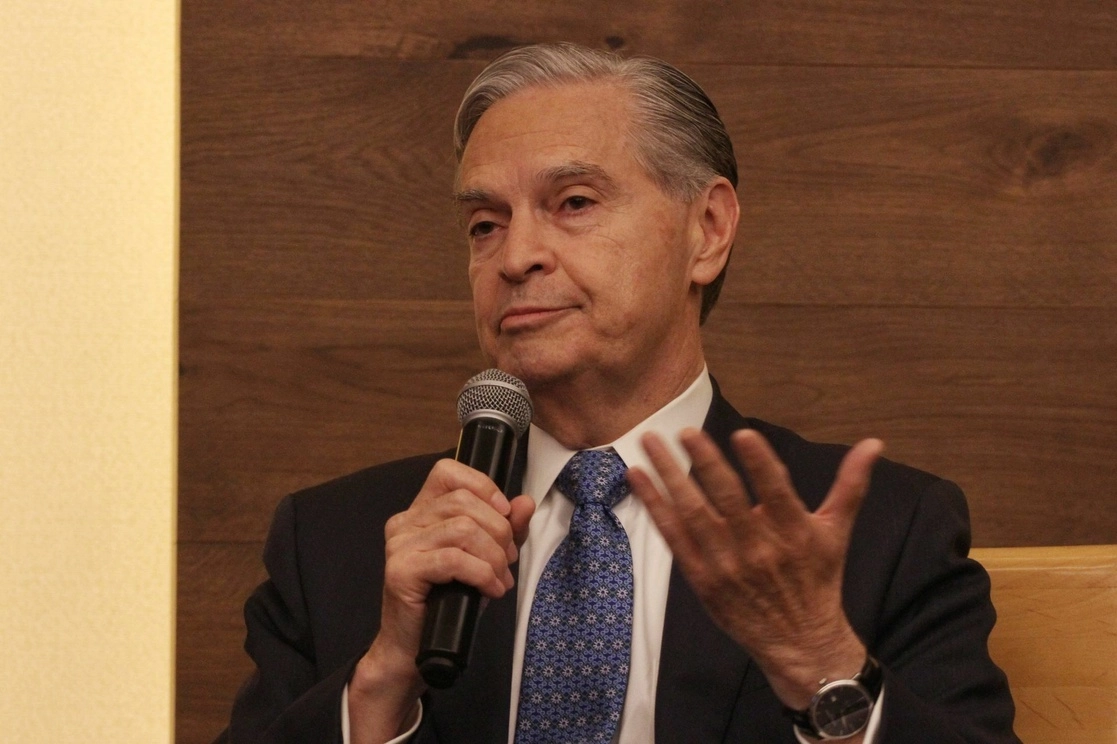 Luis Ernesto Derbez, ex rector de la Universidad de las Américas Puebla. Foto Cuartoscuro / Archivo