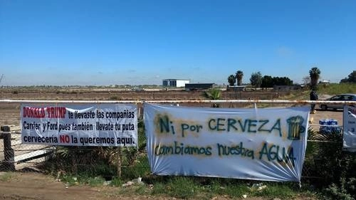 En Baja California continúa la movilización de los colectivos sociales en defensa del agua, y una docena de colectivos formaron la Contraloría Ciudadana del Agua el pasado 24 de abril. Foto Jorge Heras / Lindero Norte / Archivo 