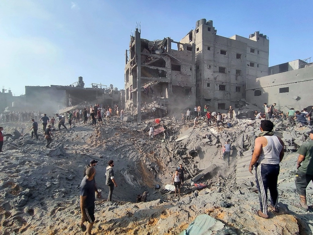 El lingote tocó su mínimo en siete meses en mil 809.50 dólares el 6 de octubre, un día antes del ataque de Hamas a Israel. Foto Ap