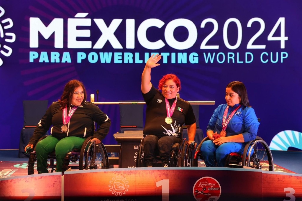 Golds for Pérez and Bárcenas within the Parapowerlifting World Cup