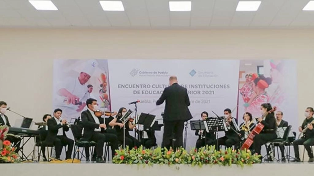 Orquesta Symphonia participó en Encuentro Cultural de Instituciones de Educación Superior  2021. Foto UDLAP