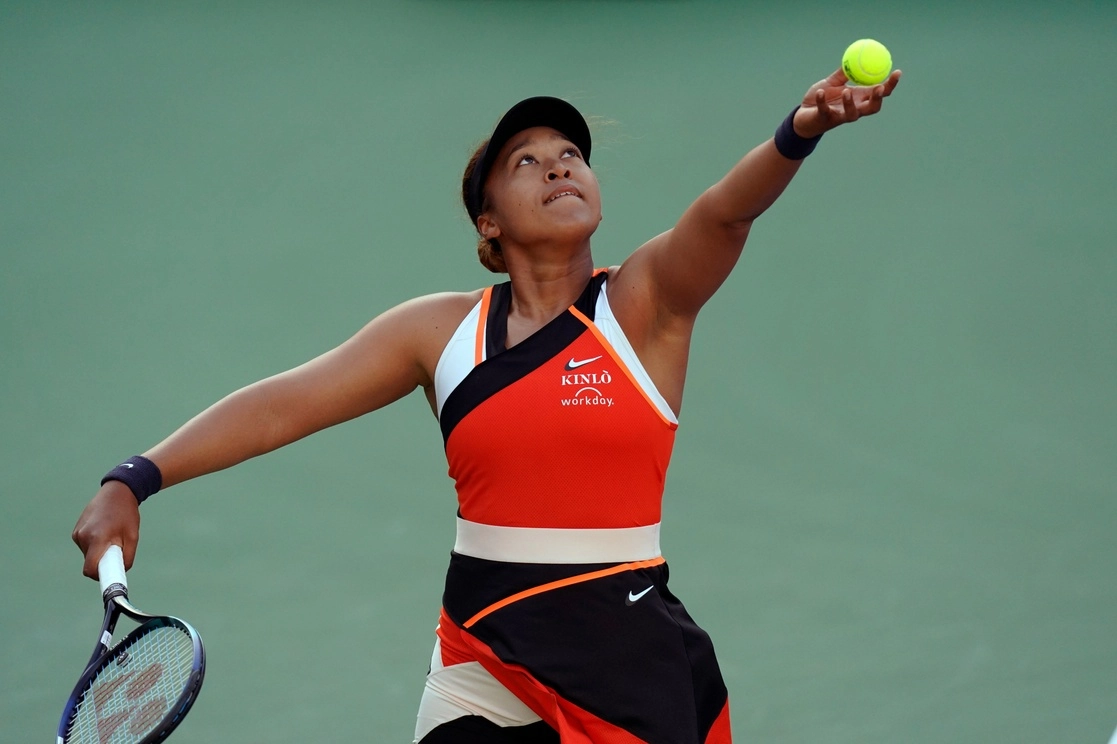 Naomi Osaka debutó con victoria en el torneo WTA 1000 de Indian Wells. Foto Ap