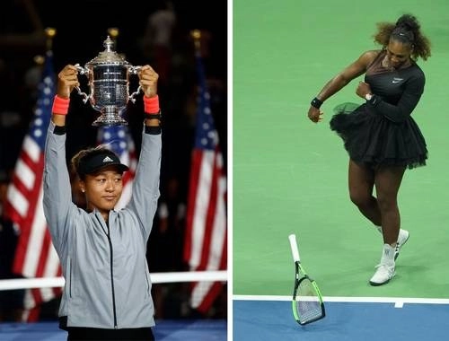 La tenista japonesa Naomi Osaka superó a su colega Serena Williams como la atleta femenina con más ingresos en el mundo, sumando 37.4 millones de dólares en premios y contratos durante el último año, de acuerdo a la revista Forbes. Foto Afp / Archivo