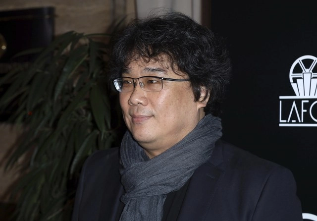 Bong Joon-ho, director de ‘Parásitos’, el sábado en Los Ángeles. Foto Ap 