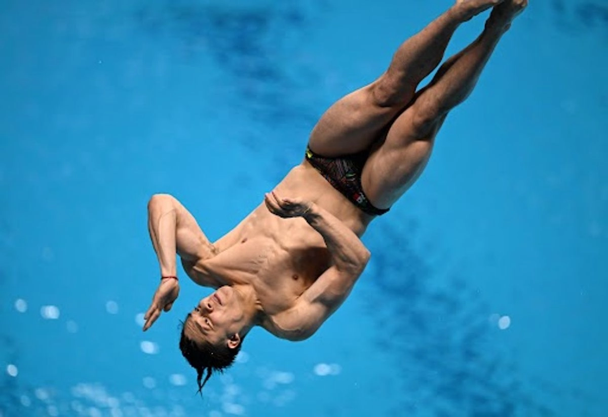 “Me siento un poco frustrado, pero contento”, dijo el doble medallista olímpico. 
