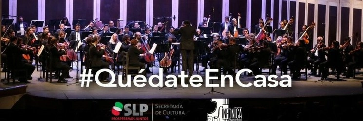 Esta es una de las imágenes con la que la orquesta promocionó el concierto. Foto @OSSLP
