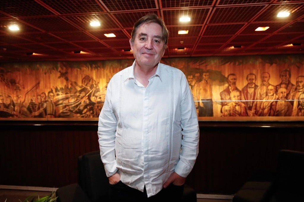 El poeta y director del Instituto Cervantes, Luis García Montero, es el ganador del Premio Internacional Carlos Fuentes a la Creación Literaria en el Idioma Español 2024. Foto Cristina Rodríguez