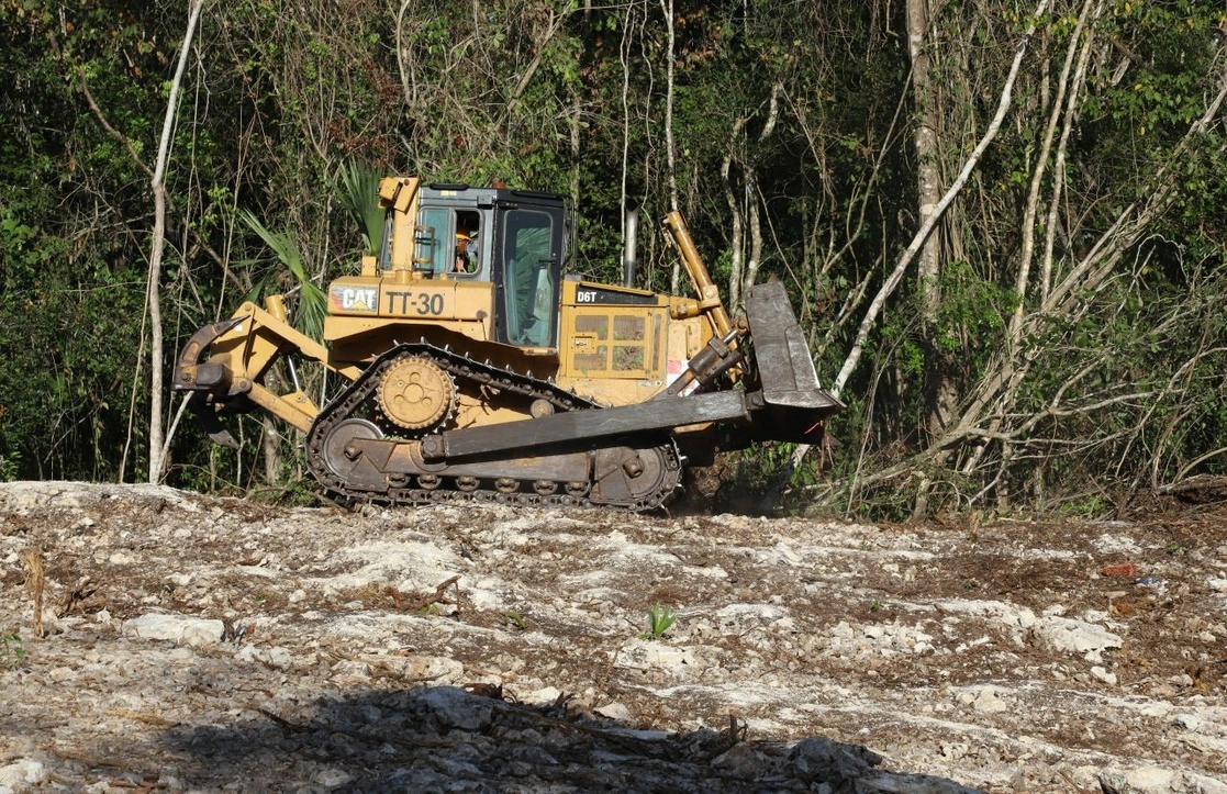 El 17 de mayo Fonatur presentó ante Semarnat la Manifestación de Impacto Ambiental del Tramo 5 del Tren Maya y se encuentra en evaluación en la dependencia. Foto Cuartoscuro 
