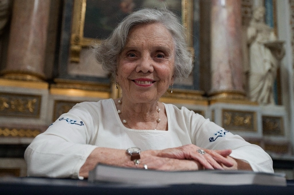La escritora y periodista Elena Poniatowska. Foto Cristina Rodríguez / Archivo
