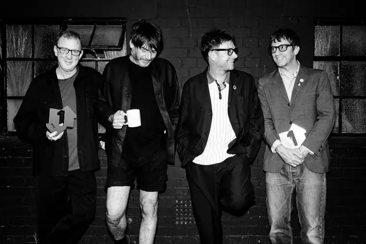 Integrantes de Blur. Foto tomada de la cuenta oficial de la banda 