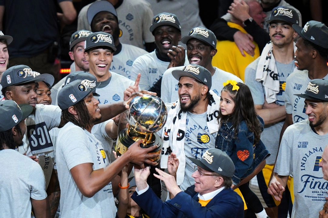 Indiana visitará Oklahoma City en el primer encuentro de las Finales el jueves por la noche. Foto
