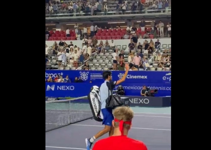 Pacheco, quien fue ovacionado, aspiraba a convertirse en el segundo mexicano en alcanzar una semifinal.
