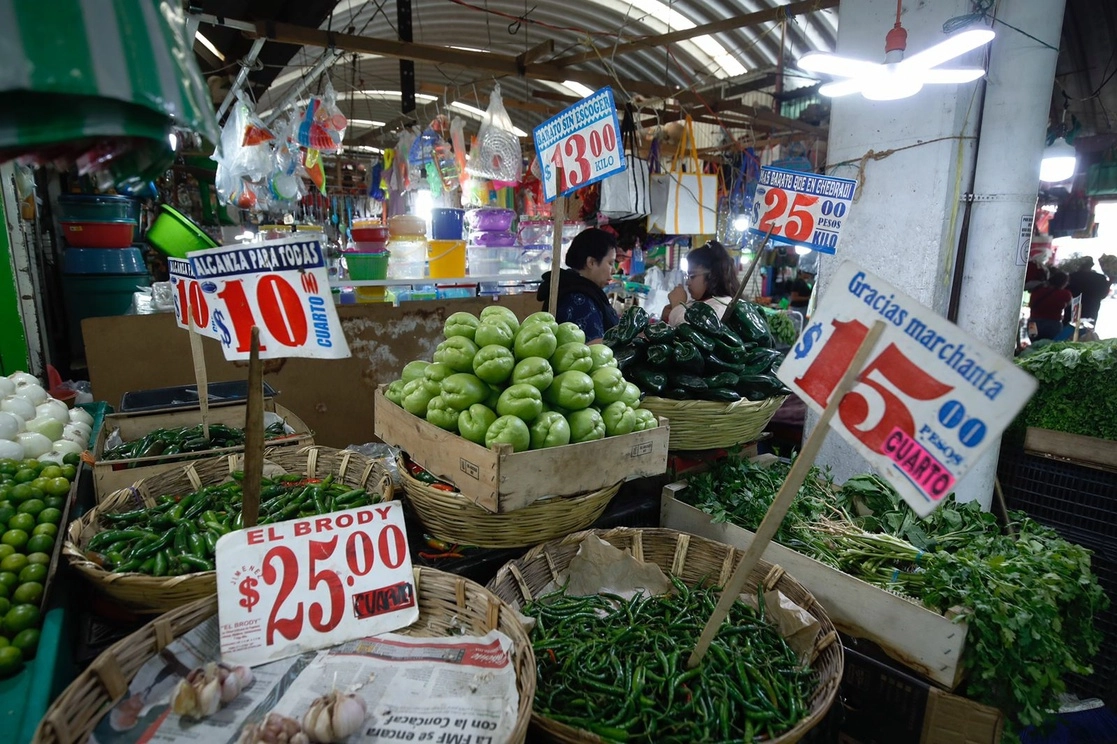En el mercado de Jamaica, en la Ciudad de México, el 9 de agosto de 2022. Foto Cristina Rodríguez 