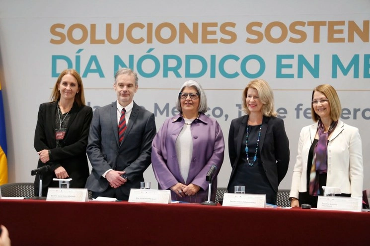  Se llevó a cabo el “Día Nórdico en México” en las instalaciones de la Secretaría de Economía Foto Cortesía SE