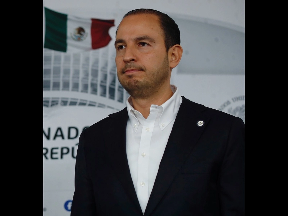 Marko Cortés, dirigente nacional del PAN, en imagen de archivo. Foto Cristina Rodríguez 
