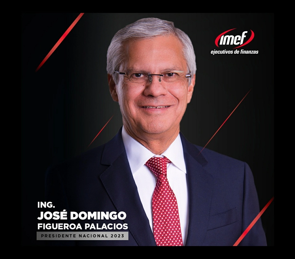 José Domingo Figueroa Palacios, el nuevo presidente del Instituto Mexicano de Ejecutivos de Finanzas. Foto tomada del Twitter de @IMEFOficial