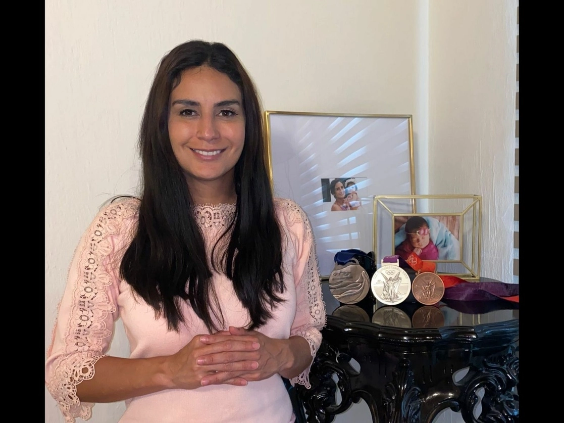La medallista olímpica dijo que negarse a apoyar al Fodepar fue una de las causas de su exclusión. Foto tomada del Twitter de @atletasmx / Archivo
