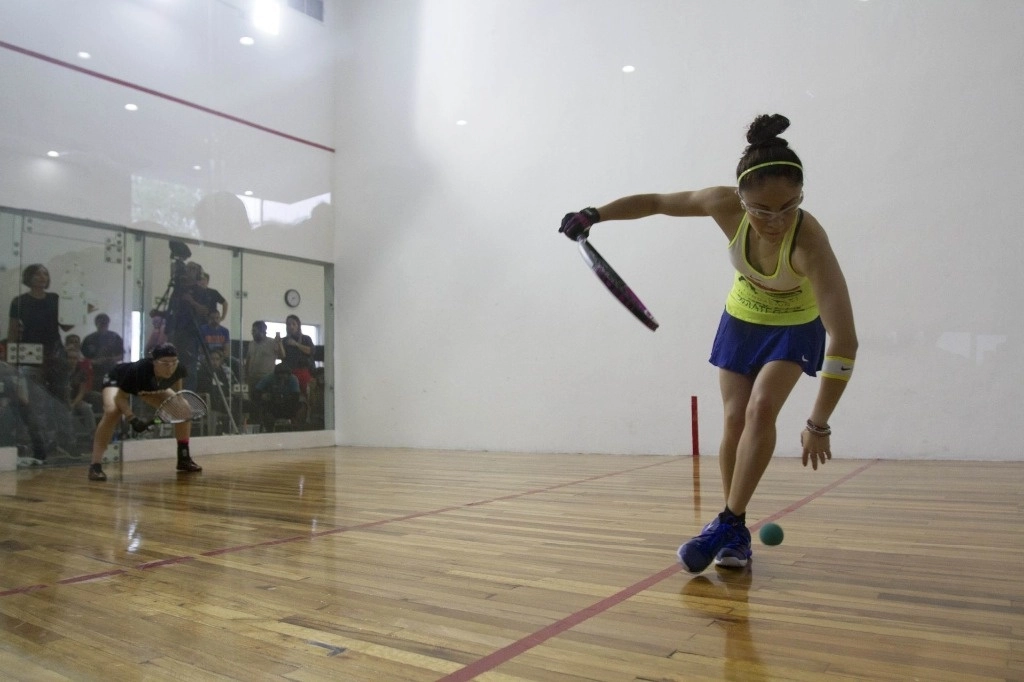 Paola Longoria conquistó su sexto título mundial en el torneo que se realiza en San Antonio, Texas, en Estados Unidos. Foto Cuartoscuro / Archivo

 