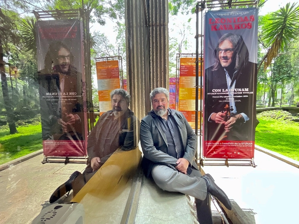 José Julio Díaz Infante, titular de la Dirección General de Música de la UNAM, presentó el plan de trabajo de septiembre a diciembre. Foto Luis Castillo