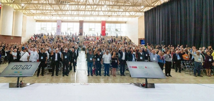 Asistentes al Diálogo Nacional por la Paz. Foto Ibero Puebla