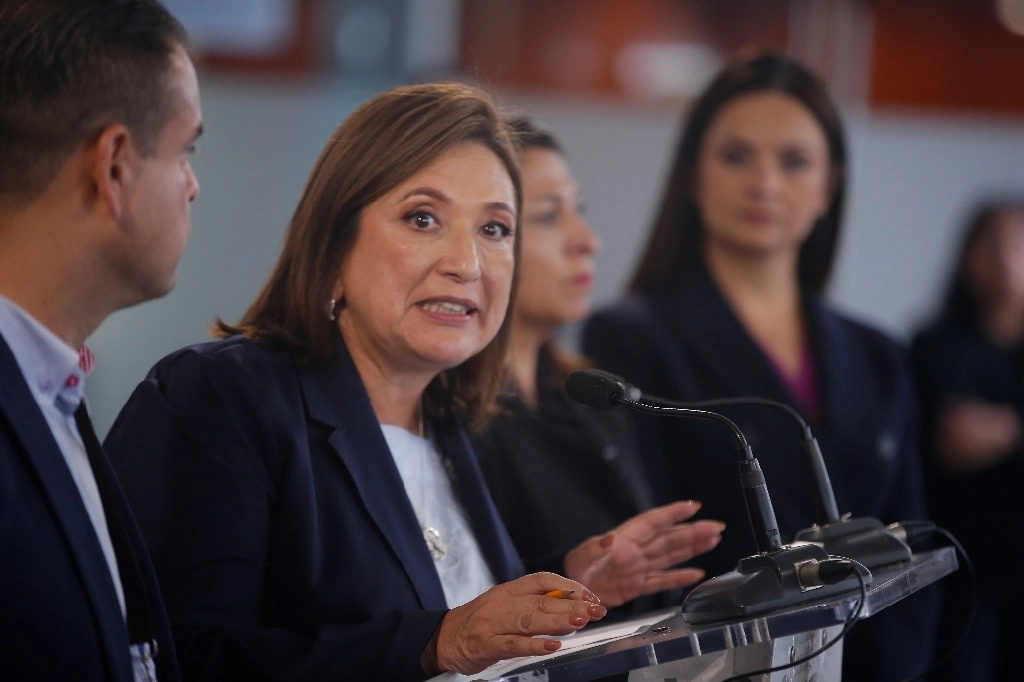 Xóchitl Gálvez en actividades del Senado. Foto José Antonio Löpez