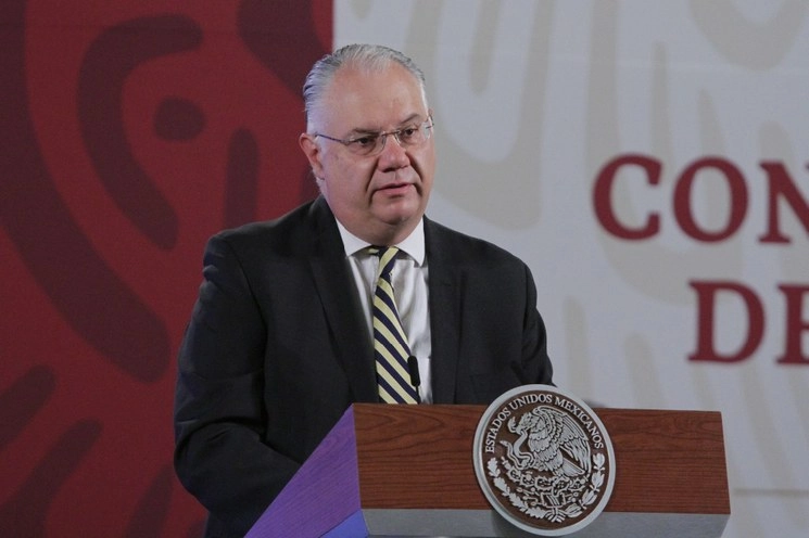 Germán Fajardo, director de la Faculta de Medicina de la UNAM, participó este jueves en la conferencia de prensa de Presidencia. Foto Notimex