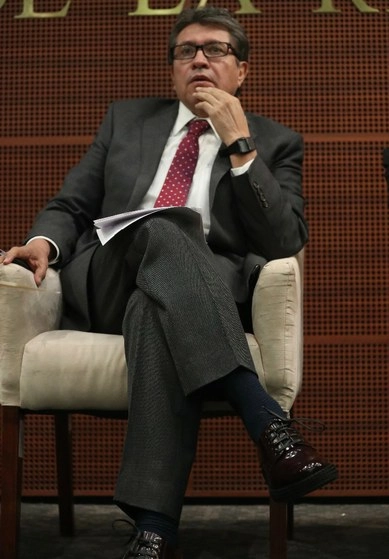 El coordinador de Morena y presidente de la Junta de Coordinación Política del Senado, Ricardo Monreal. Foto Yazmín Ortega Cortés / archivo 