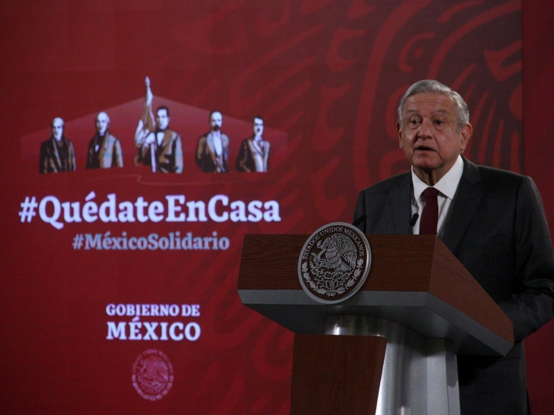 El presidente López Obrador durante su conferencia de este viernes 11 de diciembre. Foto Cuartoscuro 