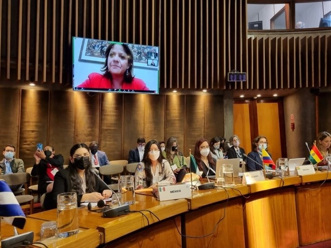 Los países signatarios del Acuerdo comparten los avances que han tenido desde su ratificación nacional. Foto SRE