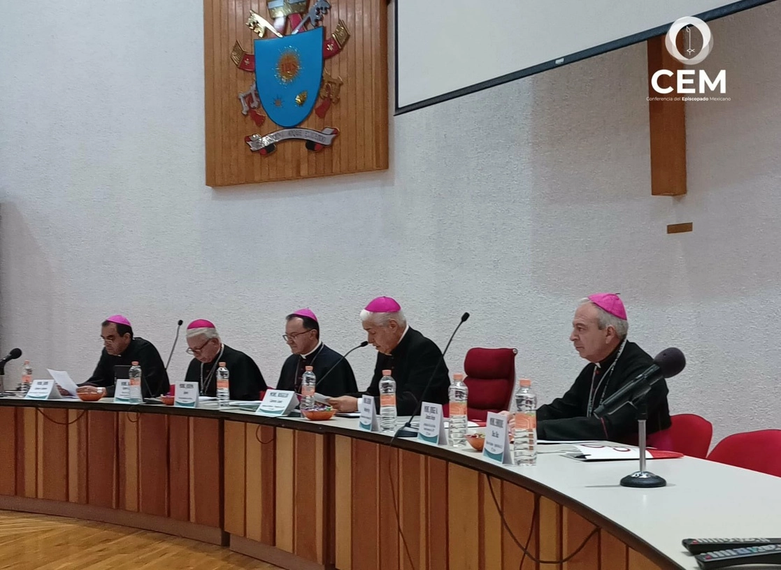 Asamblea Plenaria CXIII de la CEM. Foto tomada de la cuenta de Twitter @IglesiaMexico