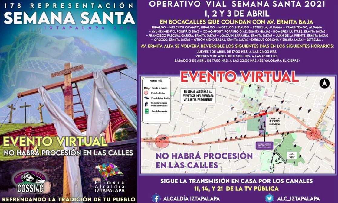 La SSC desplegará un dispositivo de vigilancia, seguridad y vialidad con 483 policías a partir de hoy y hasta el sábado 3 de abril en Iztapalapa. Imagen tomada del Twitter de @Alc_Iztapalapa