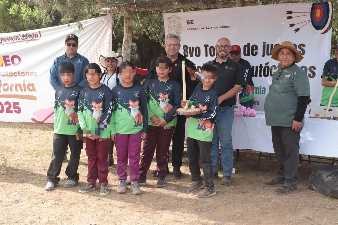 Algunos de los menores que participaron en las actividades deportivas. Foto