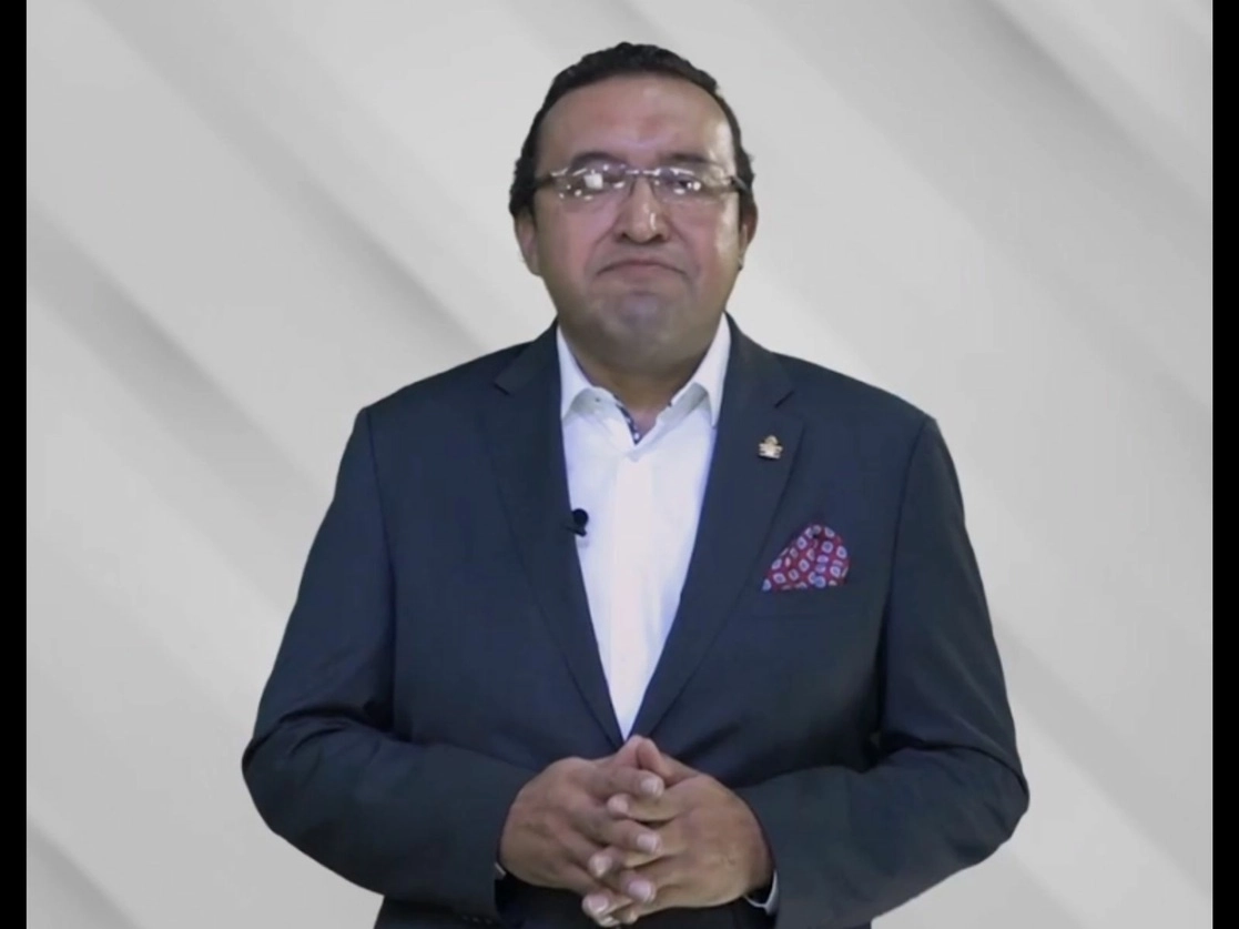 Armando Zúñiga, presidente de la Coparmex de la Ciudad de México. Foto tomada de la cuenta de Facebook de @CoparmexCDMX