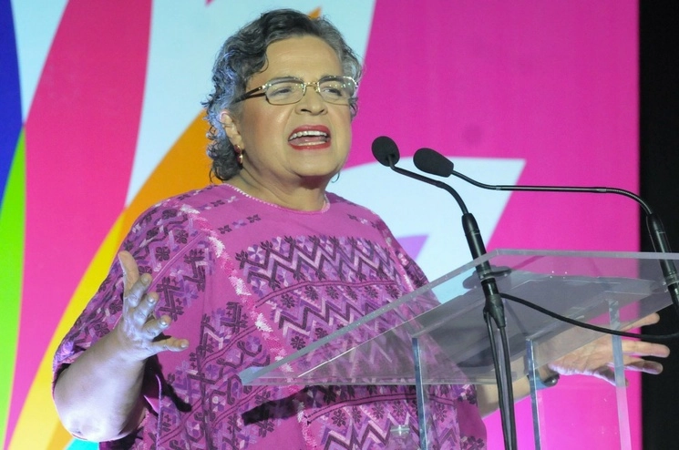 Beatriz Paredes en imagen de archivo. Foto Cuartoscuro
