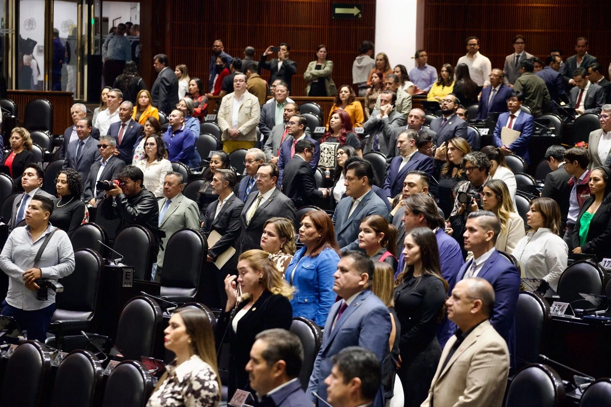 Legisladores en la Cámara de Diputados en sesión del pasado 9 de octubre. Foto