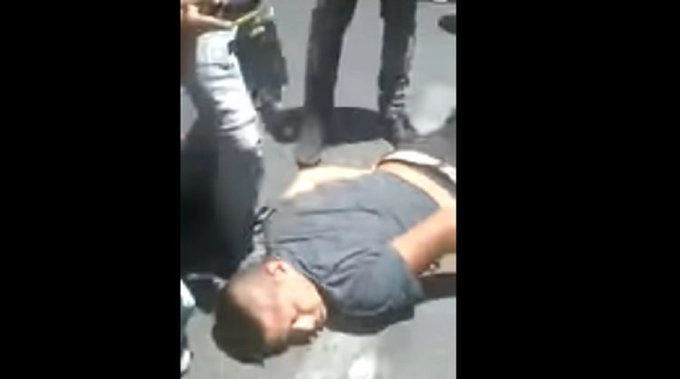 Imagen de archivo de la detención de un asaltante en Ecatepec.