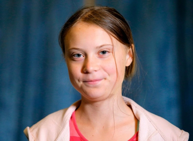La activista sueca, Greta Thunberg celebra su cumpleaños 17. Foto Ap