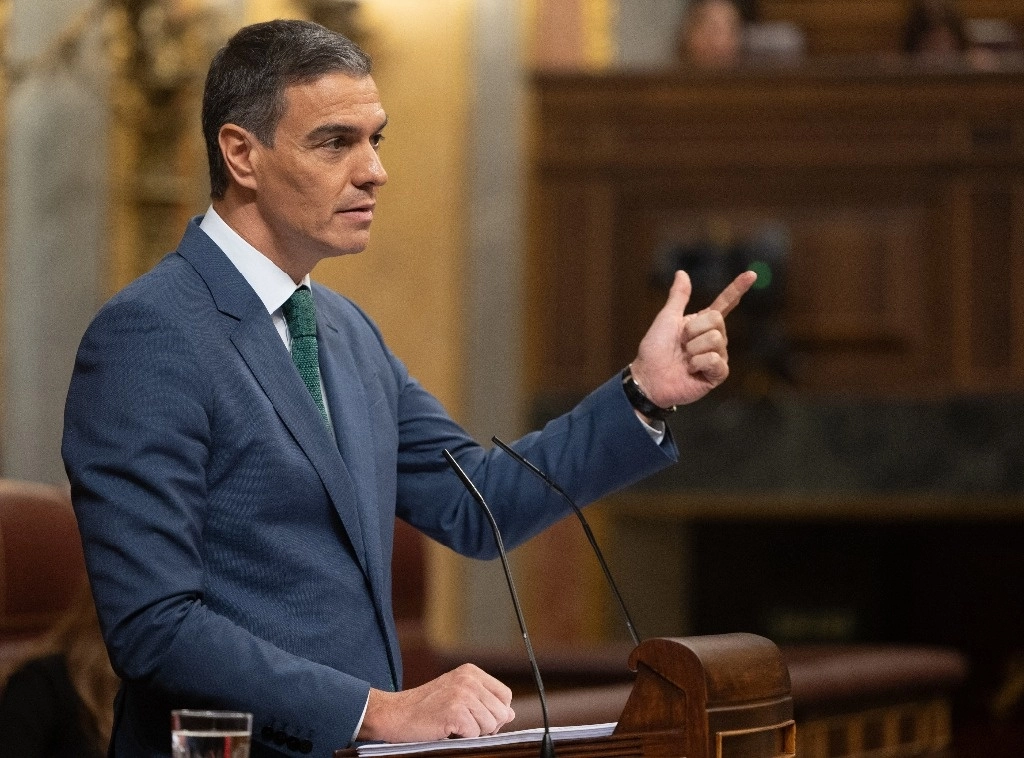 Pedro Sánchez, presidente del gobierno español, testificará en forma presencial como parte del proceso judicial en contra de su esposa, Begoña Gómez, acusada de corrupción. Foto Europa Press
