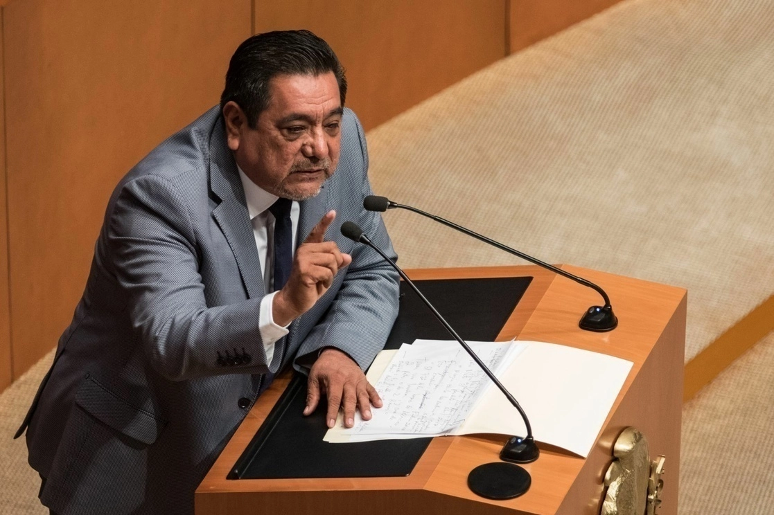 La Comisión de Fiscalización del INE aprobó el dictamen en el que se propone retirar a Félix Salgado Macedonio el registro de la candidatura a gobernador de Guerrero por Morena. Foto Cuartoscuro / Archivo