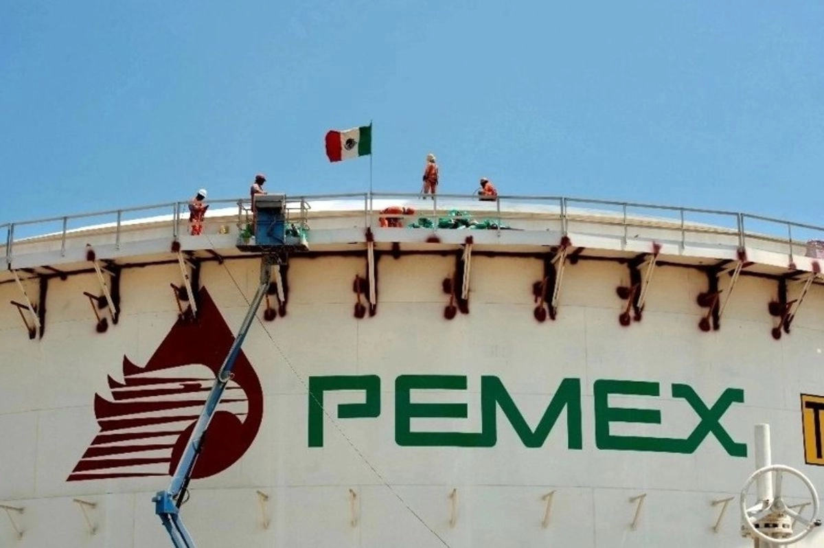 Imagen de archivo de instalaciones de Pemex. 