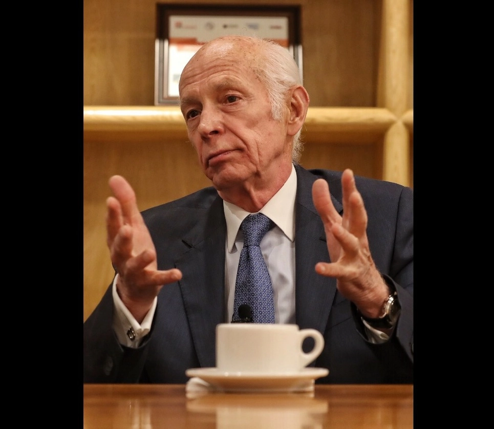Luis Niño de Rivera, presidente de la Asociación de  Bancos de México. Foto LA JORNADA/Marco Peláez