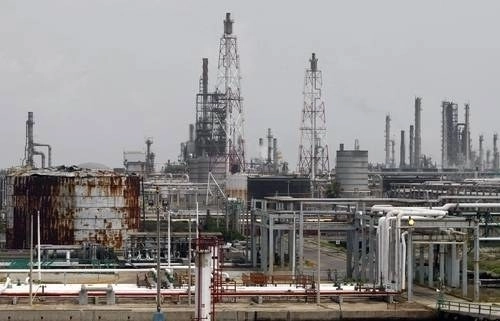 Refinería Francisco I. Madero de Petróleos Mexicanos, ubicada en Tamaulipas. Foto Marco Peláez / Archivo
